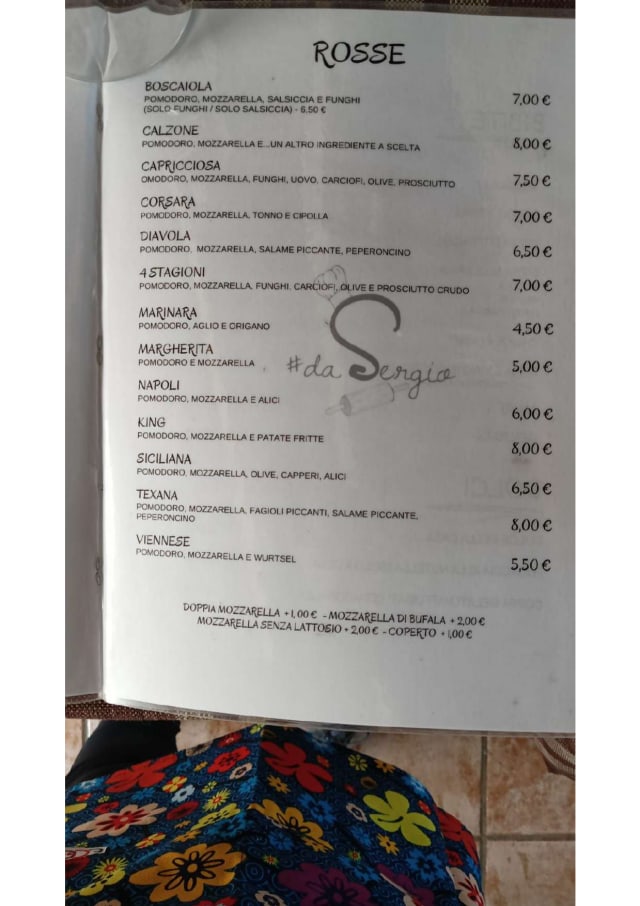 PDF Menu page 2