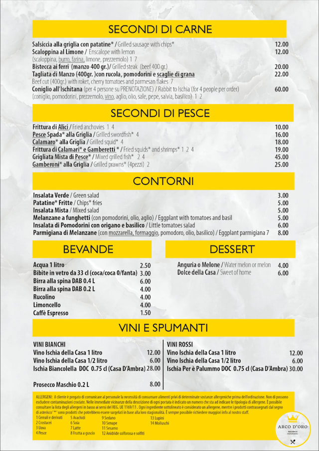 PDF Menu page 2