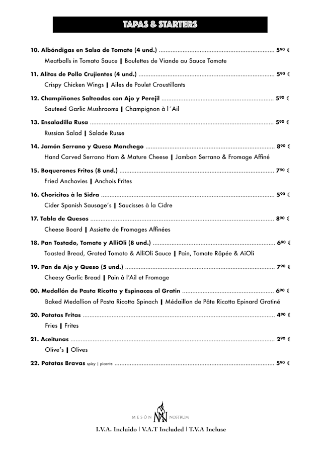 PDF Menu page 2