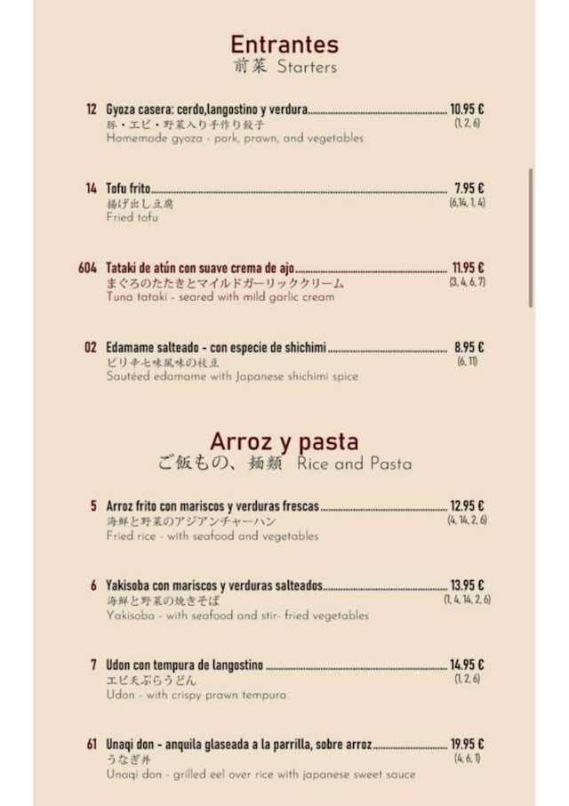 PDF Menu page 2