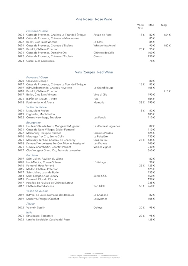 PDF Menu page 2