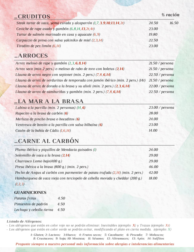 PDF Menu page 2