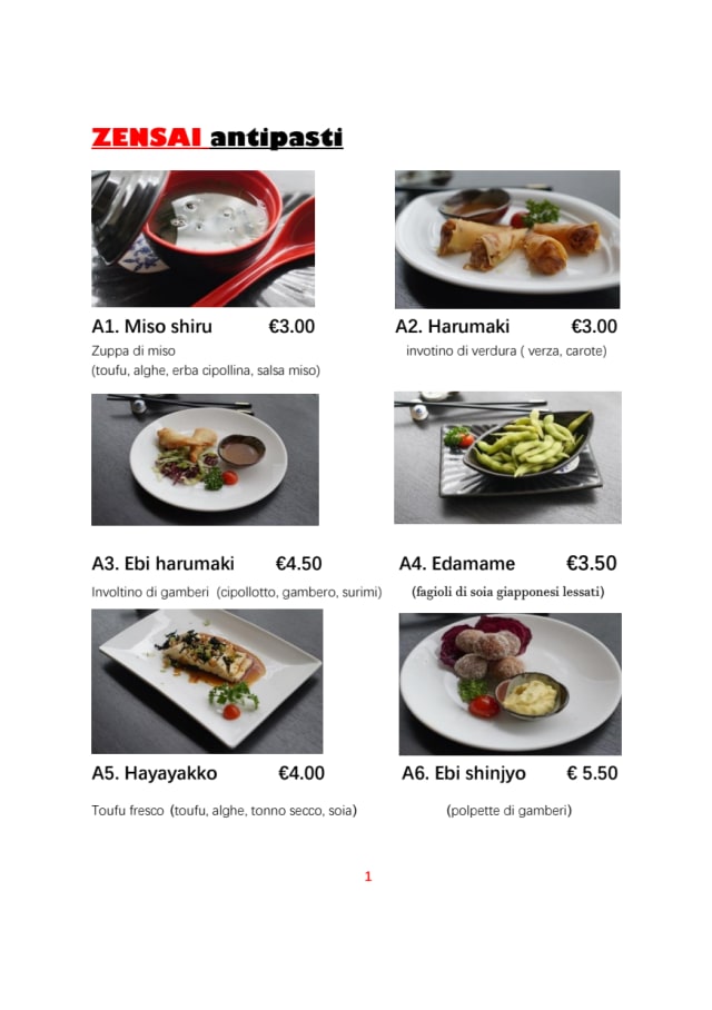 PDF Menu page 2