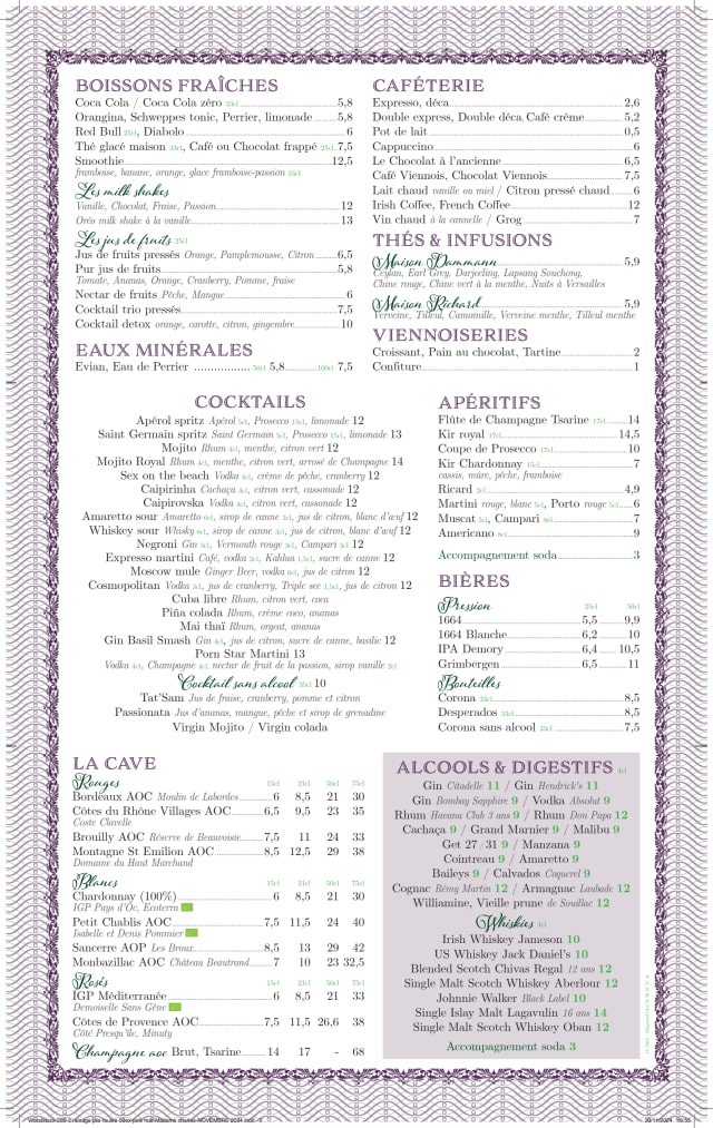 PDF Menu page 2