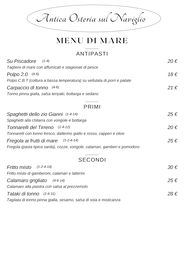 PDF Menu page 2
