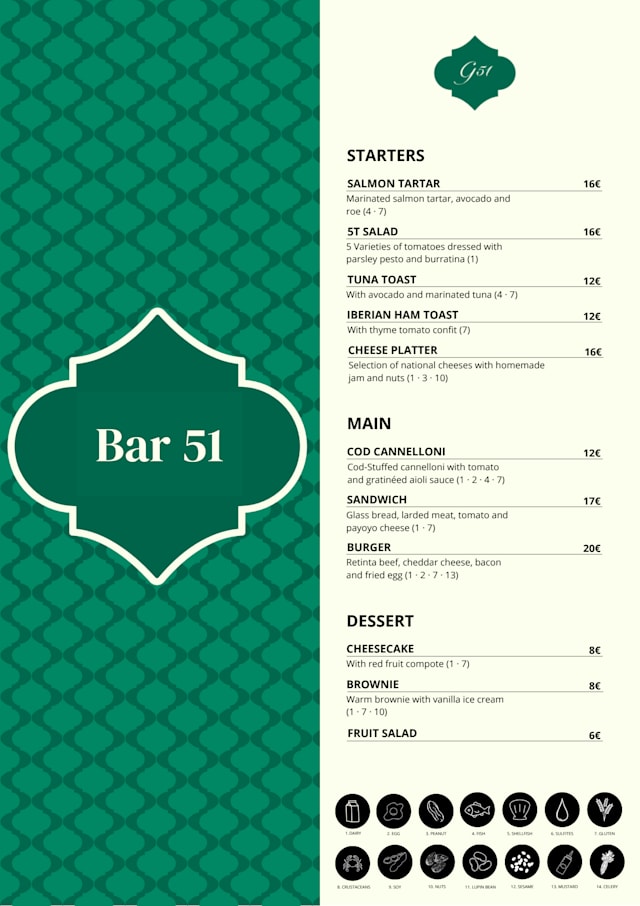 PDF Menu page 2