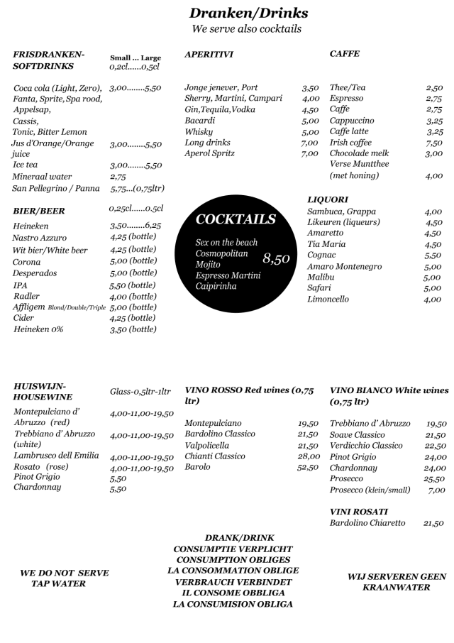 PDF Menu page 2