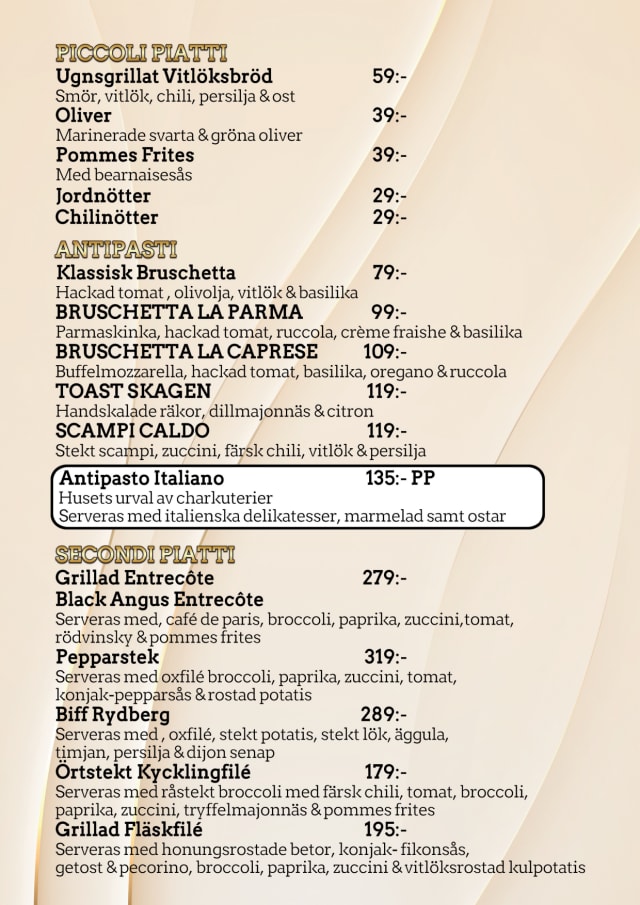 PDF Menu page 2