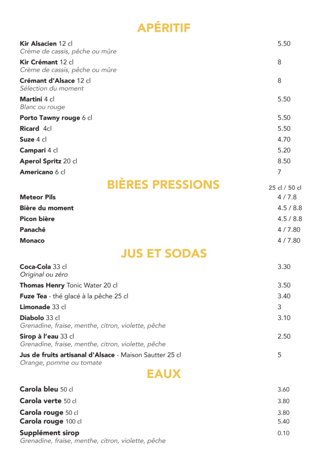 PDF Menu page 2