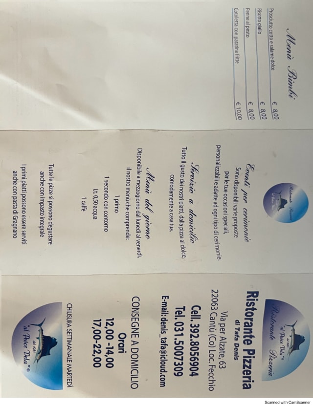 PDF Menu page 2
