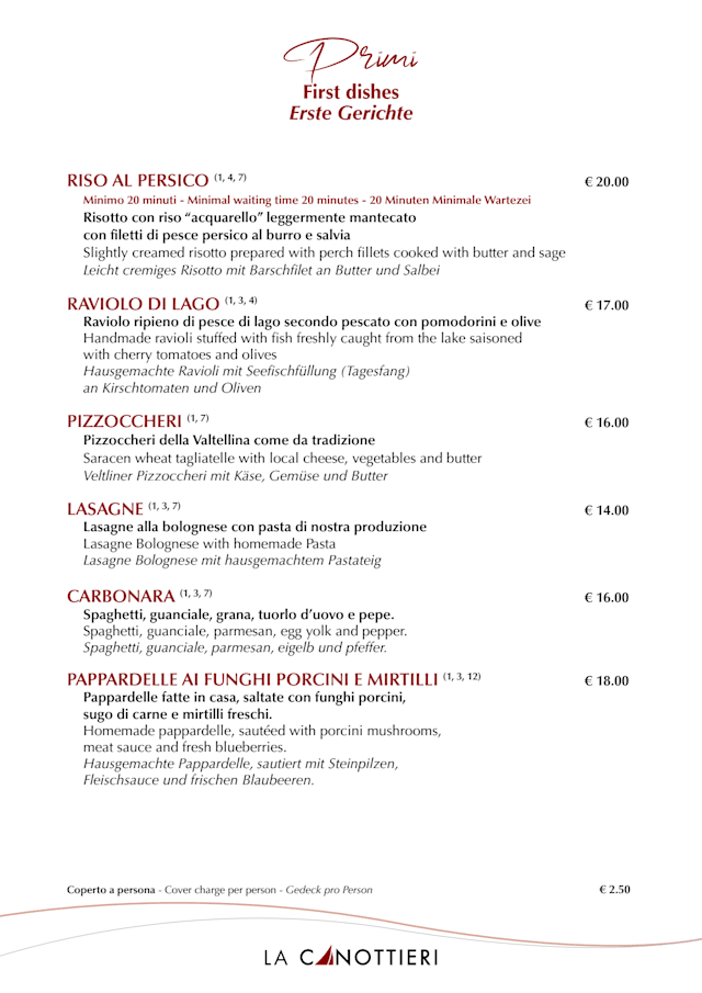 PDF Menu page 2