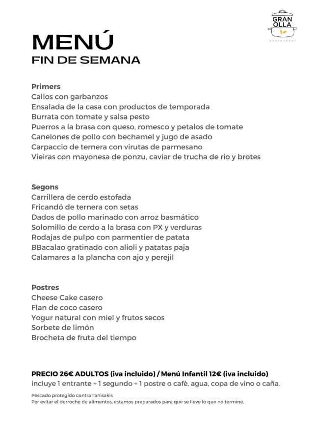 PDF Menu page 2