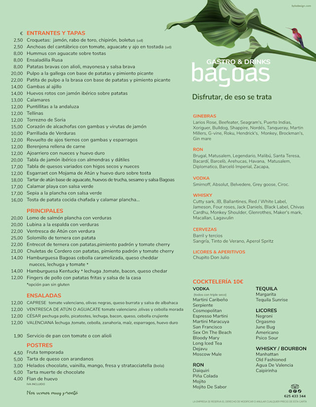 PDF Menu page 2