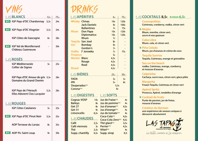 PDF Menu page 2