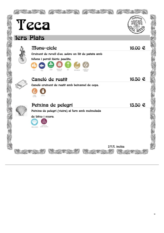 PDF Menu page 2