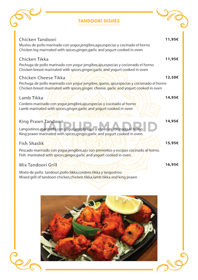 PDF Menu page 2