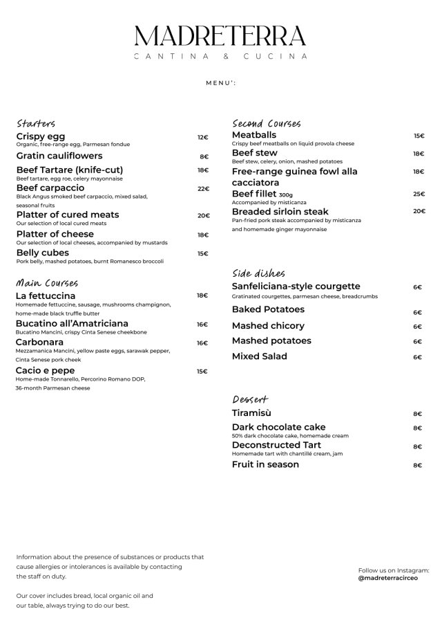 PDF Menu page 2