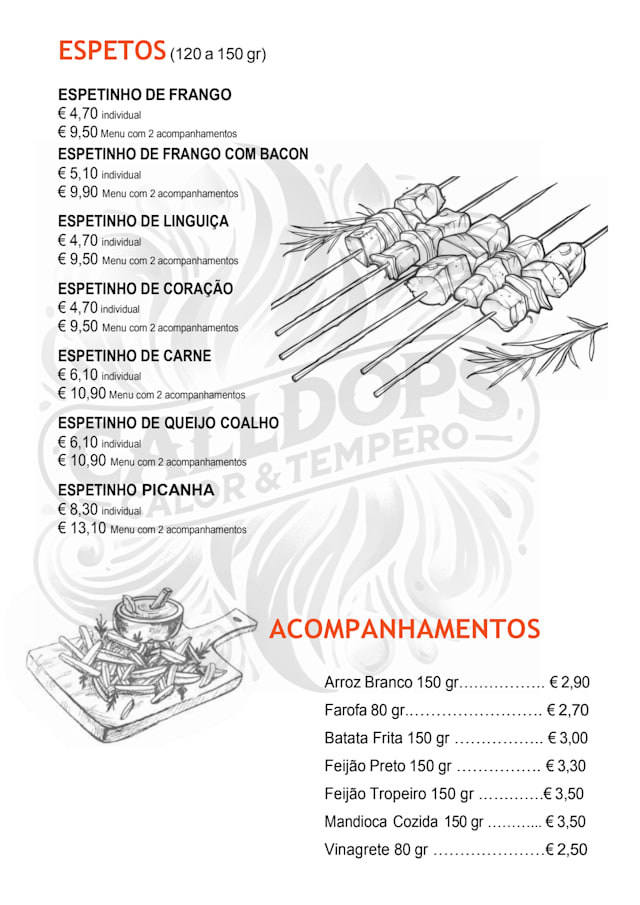 PDF Menu page 2