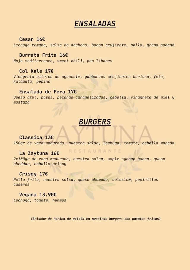 PDF Menu page 2