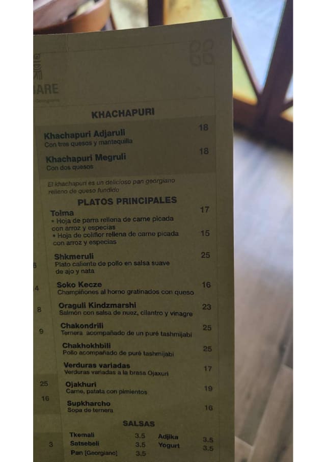 PDF Menu page 2