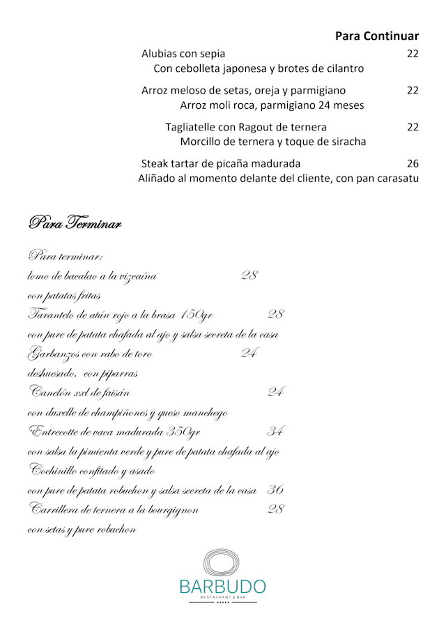 PDF Menu page 2