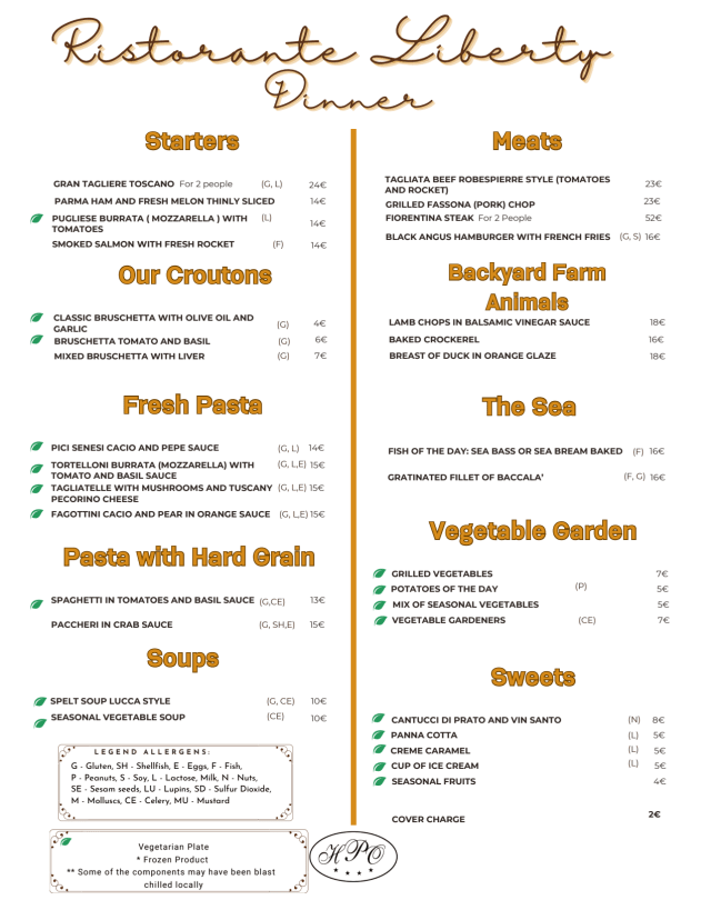 PDF Menu page 2
