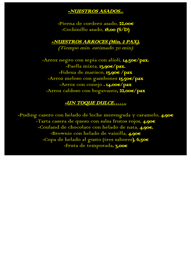PDF Menu page 2