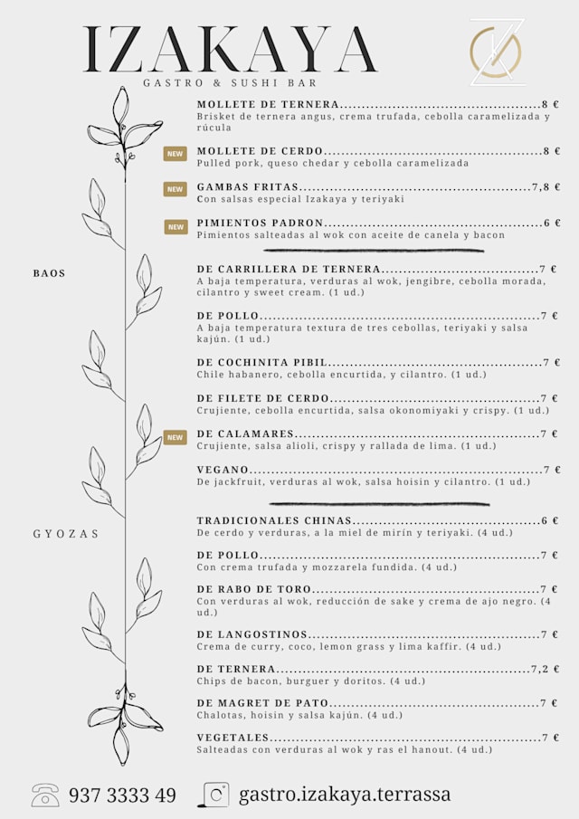 PDF Menu page 2