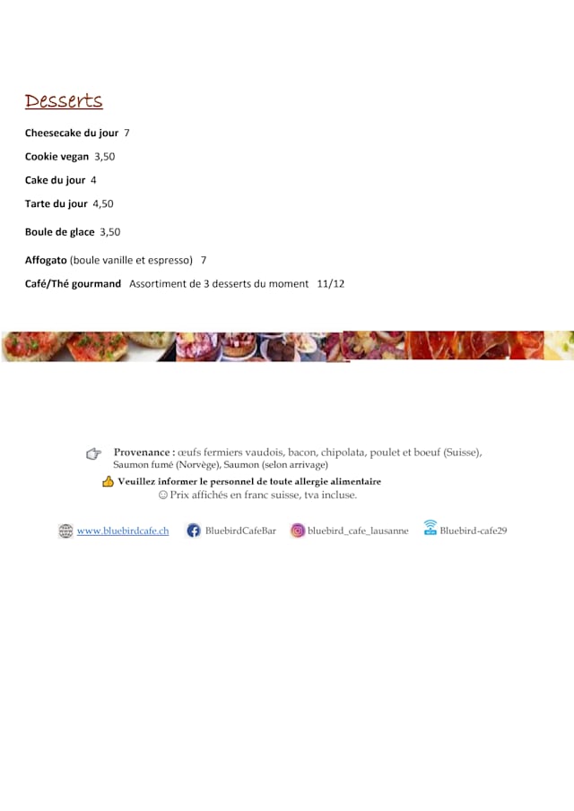 PDF Menu page 2