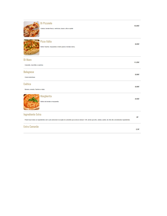 PDF Menu page 2