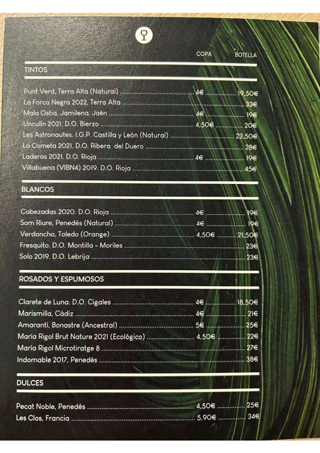 PDF Menu page 2