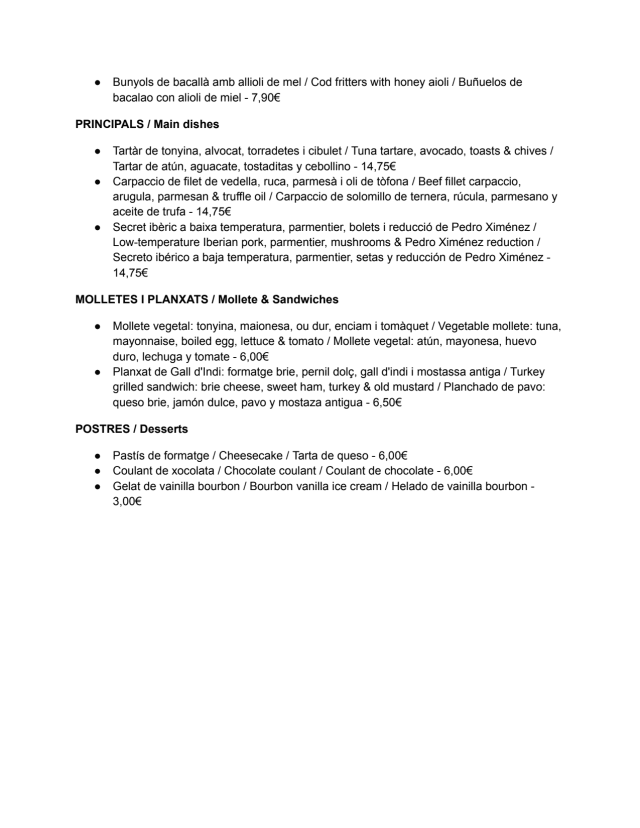 PDF Menu page 2