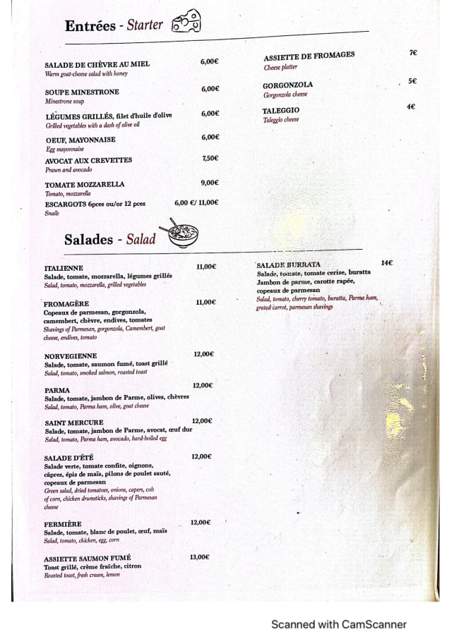 PDF Menu page 2
