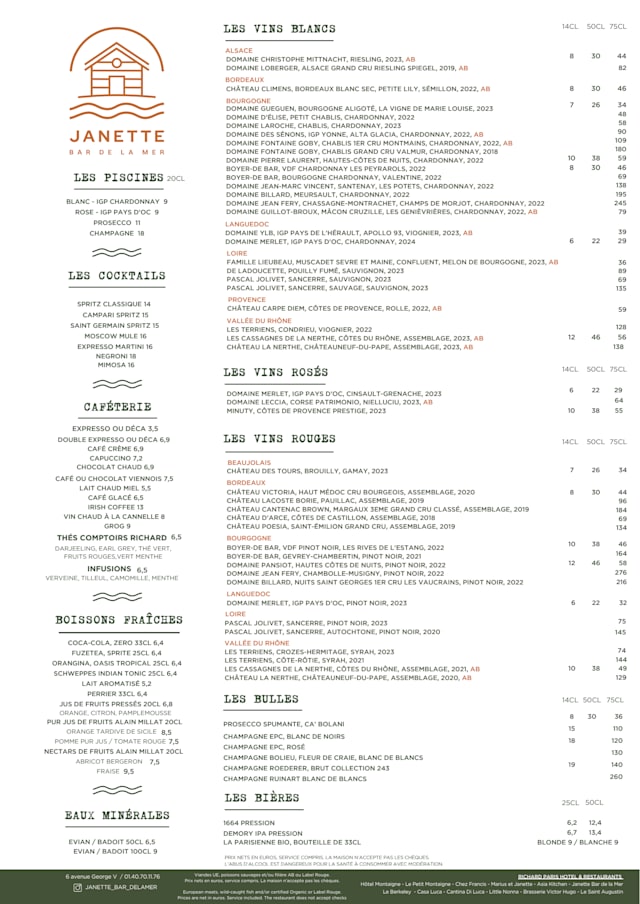 PDF Menu page 2