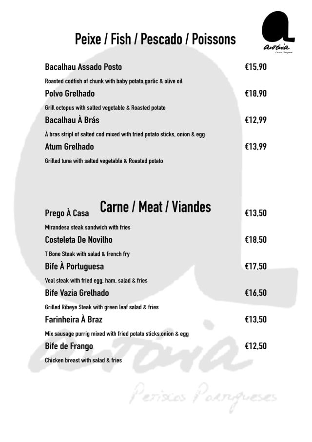 PDF Menu page 2