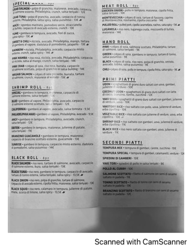 PDF Menu page 2