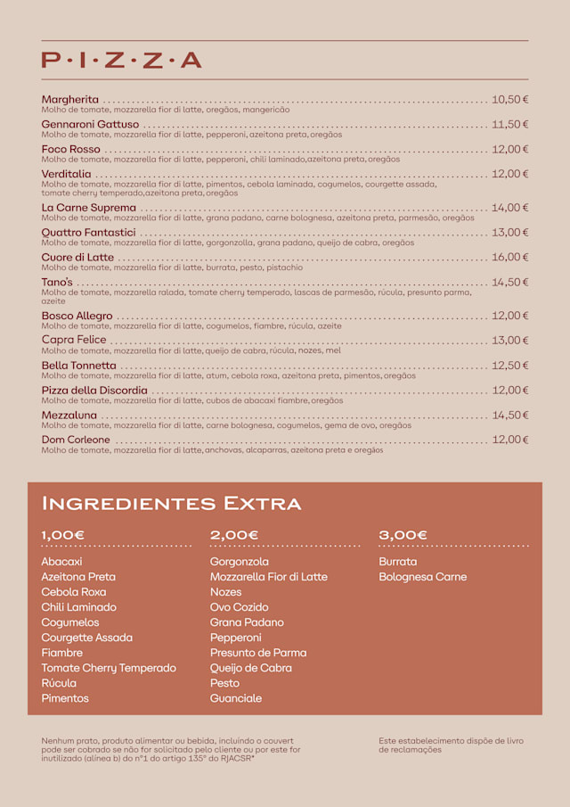 PDF Menu page 2