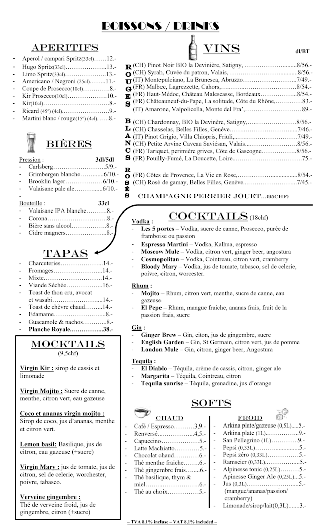 PDF Menu page 2