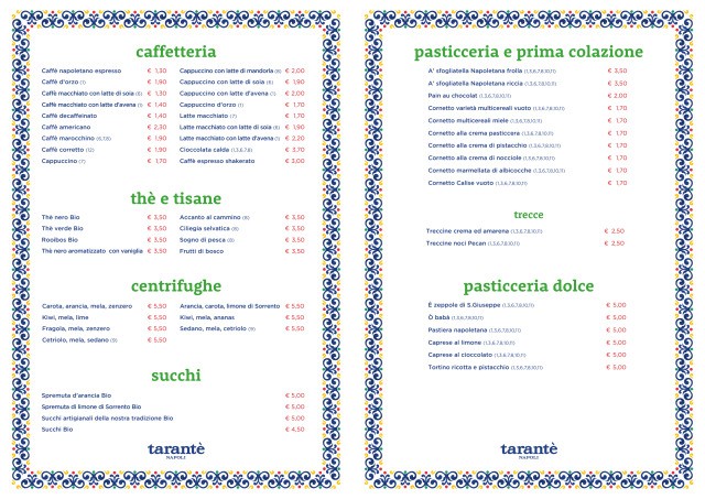 PDF Menu page 2