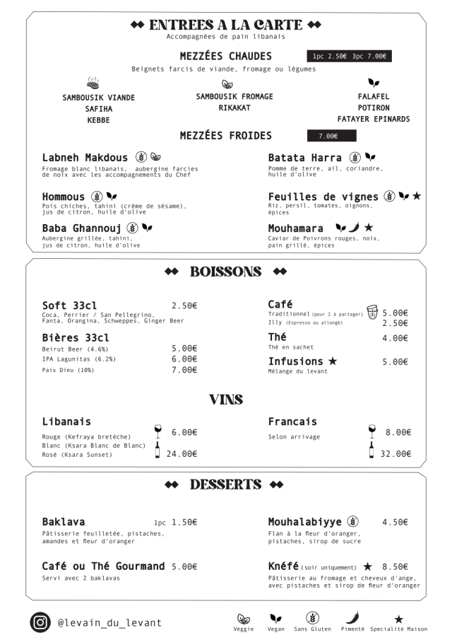 PDF Menu page 2