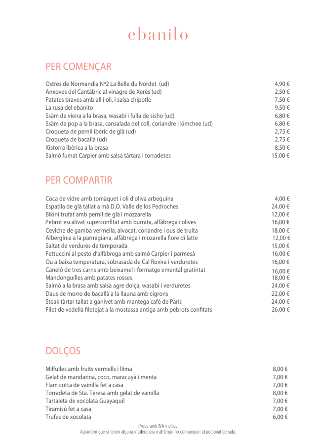 PDF Menu page 2