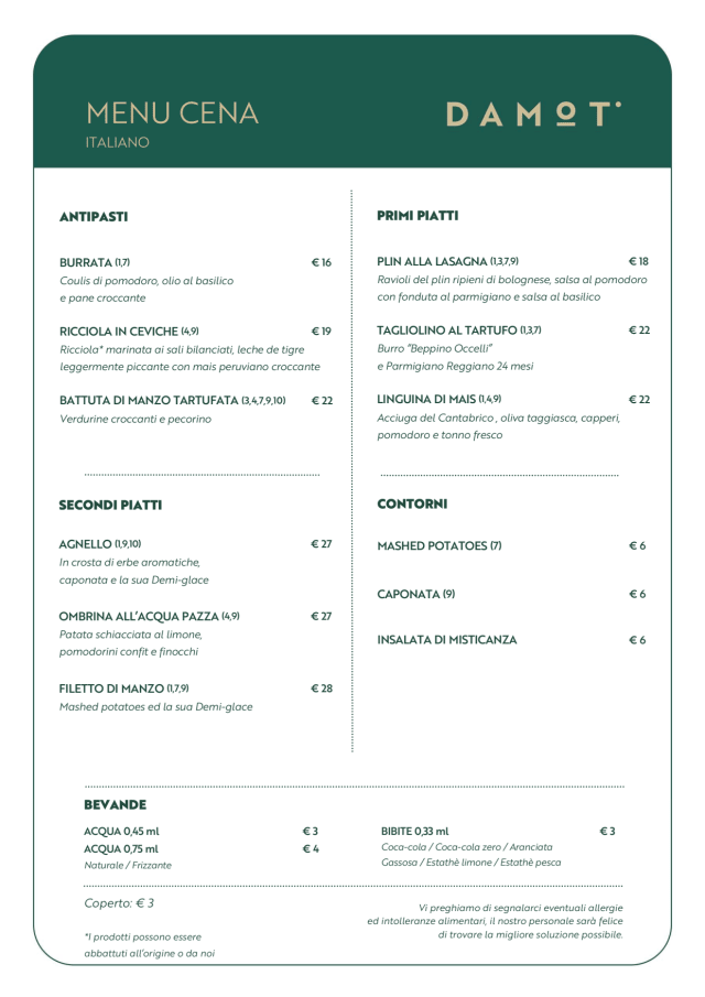 PDF Menu page 2