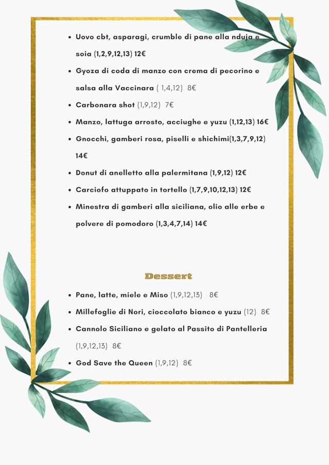PDF Menu page 2