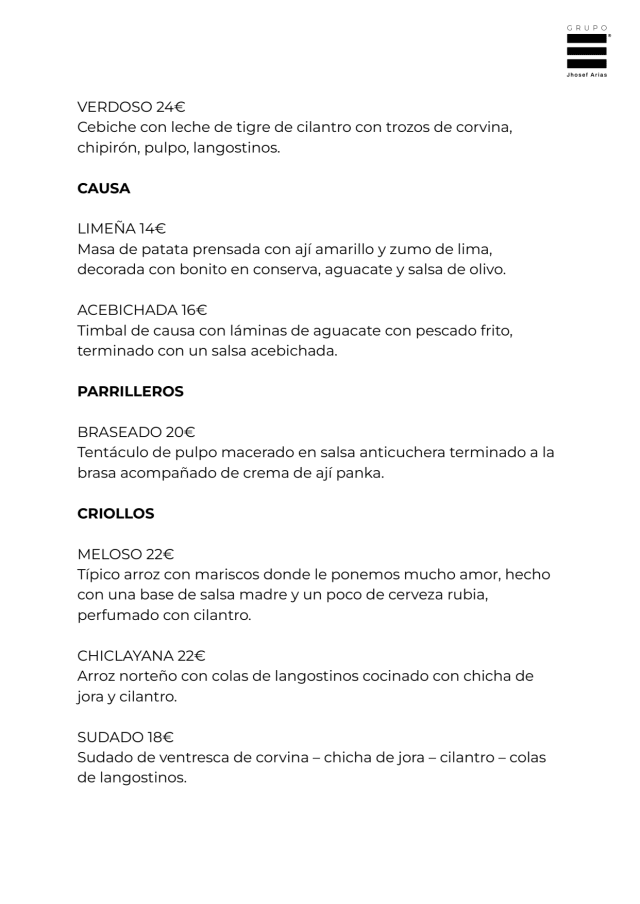 PDF Menu page 2