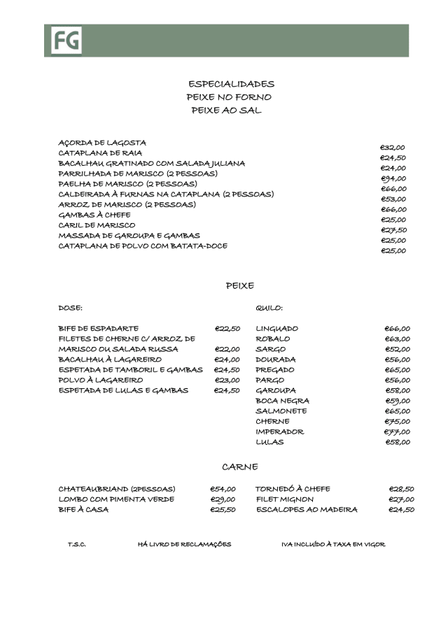 PDF Menu page 2
