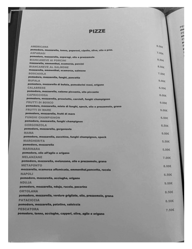 PDF Menu page 2