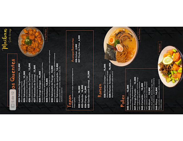 PDF Menu page 2