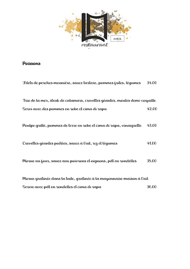 PDF Menu page 2
