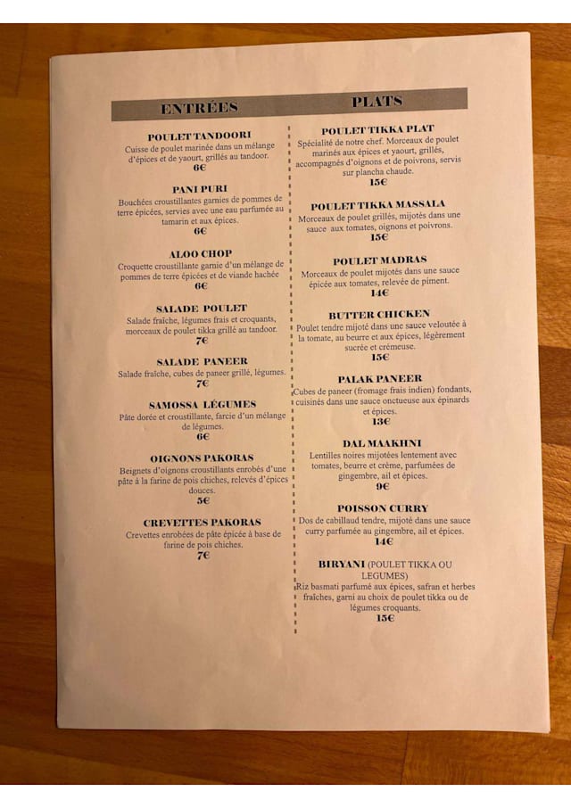 PDF Menu page 2