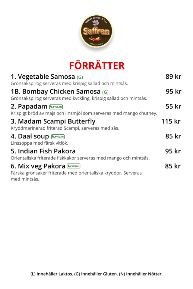 PDF Menu page 2